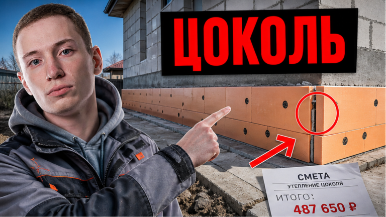 Обложка: Фасад тёплый - а пол у стены ледяной. Цоколь и ЭППС